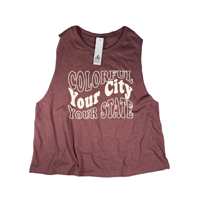 Colorful Colorado Tank - Customizable