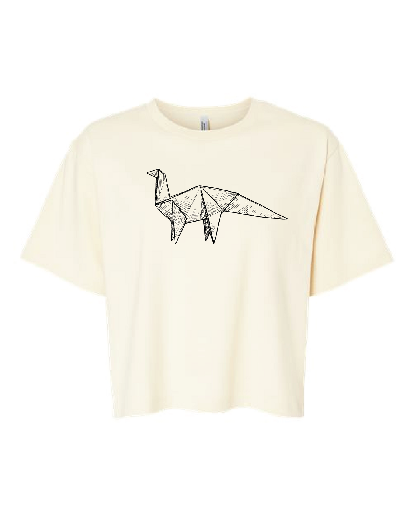 Origami Brontosaurus T-Shirt