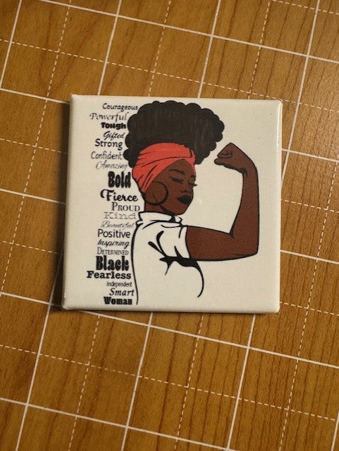 Rosie Button Magnet