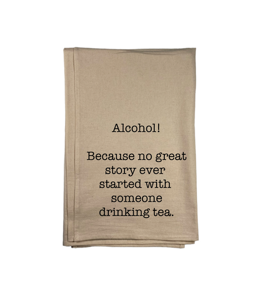 Alcohol! Kitchen Towel