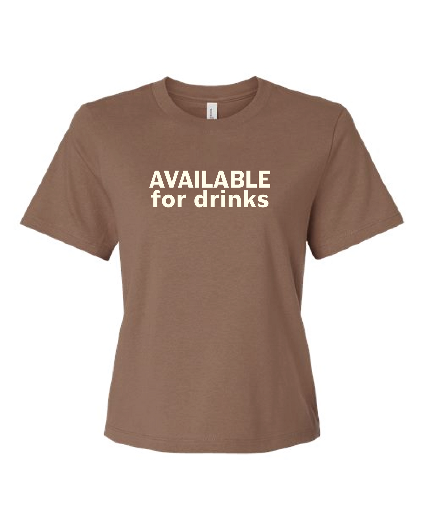 Available for Drinks Graphic Tee