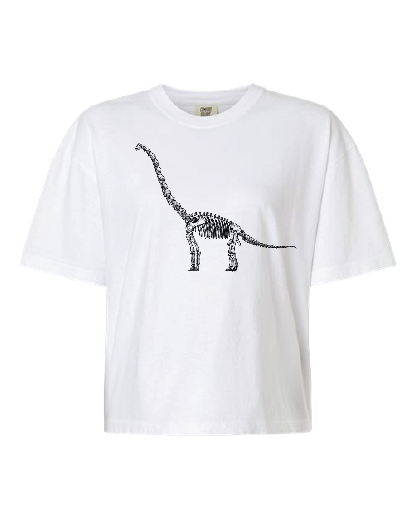 Brachiosaurus Skeleton Graphic T-Shirt