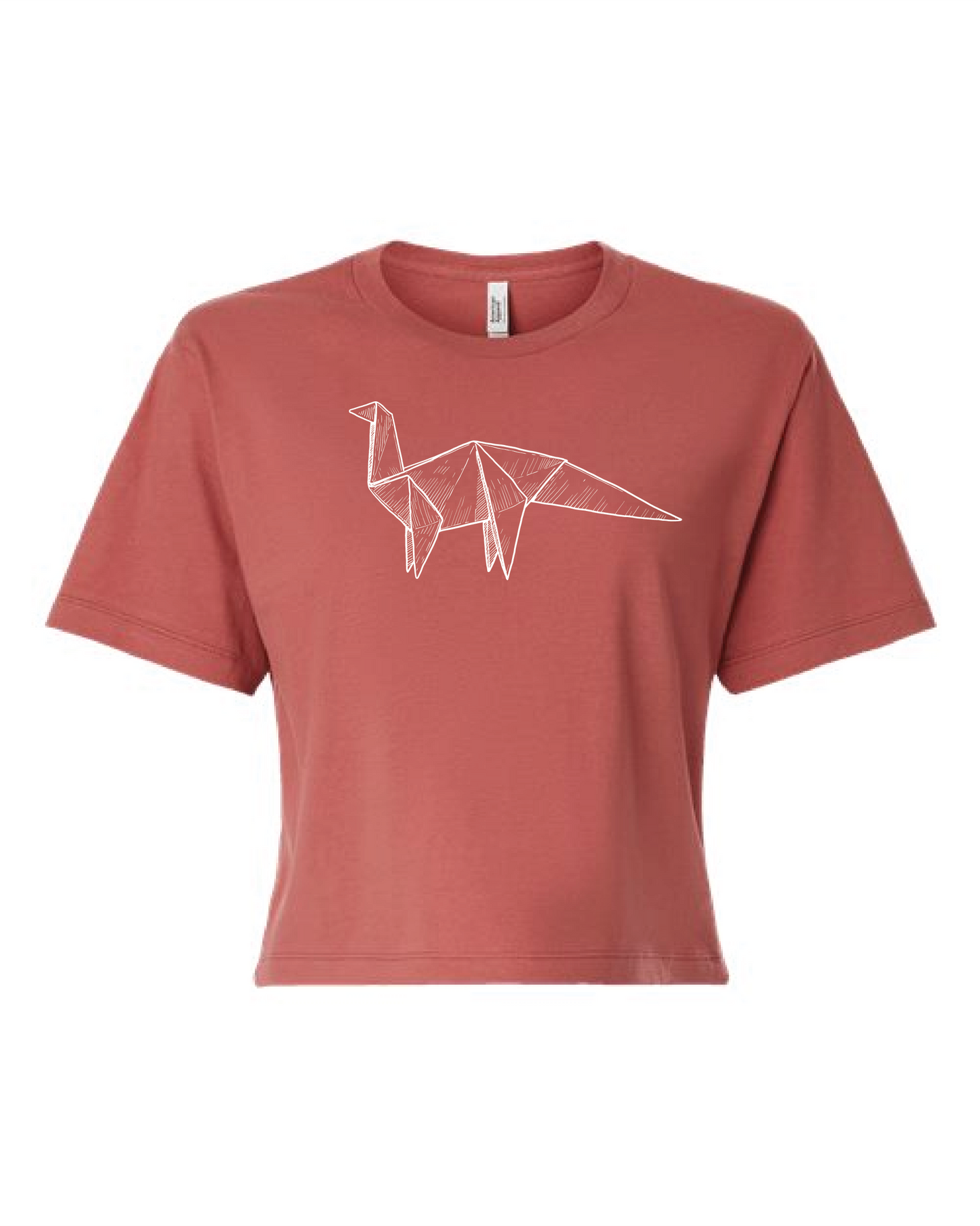 Origami Brontosaurus T-Shirt