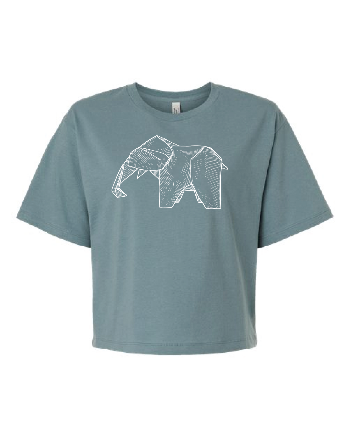 Origami Elephant T-Shirt