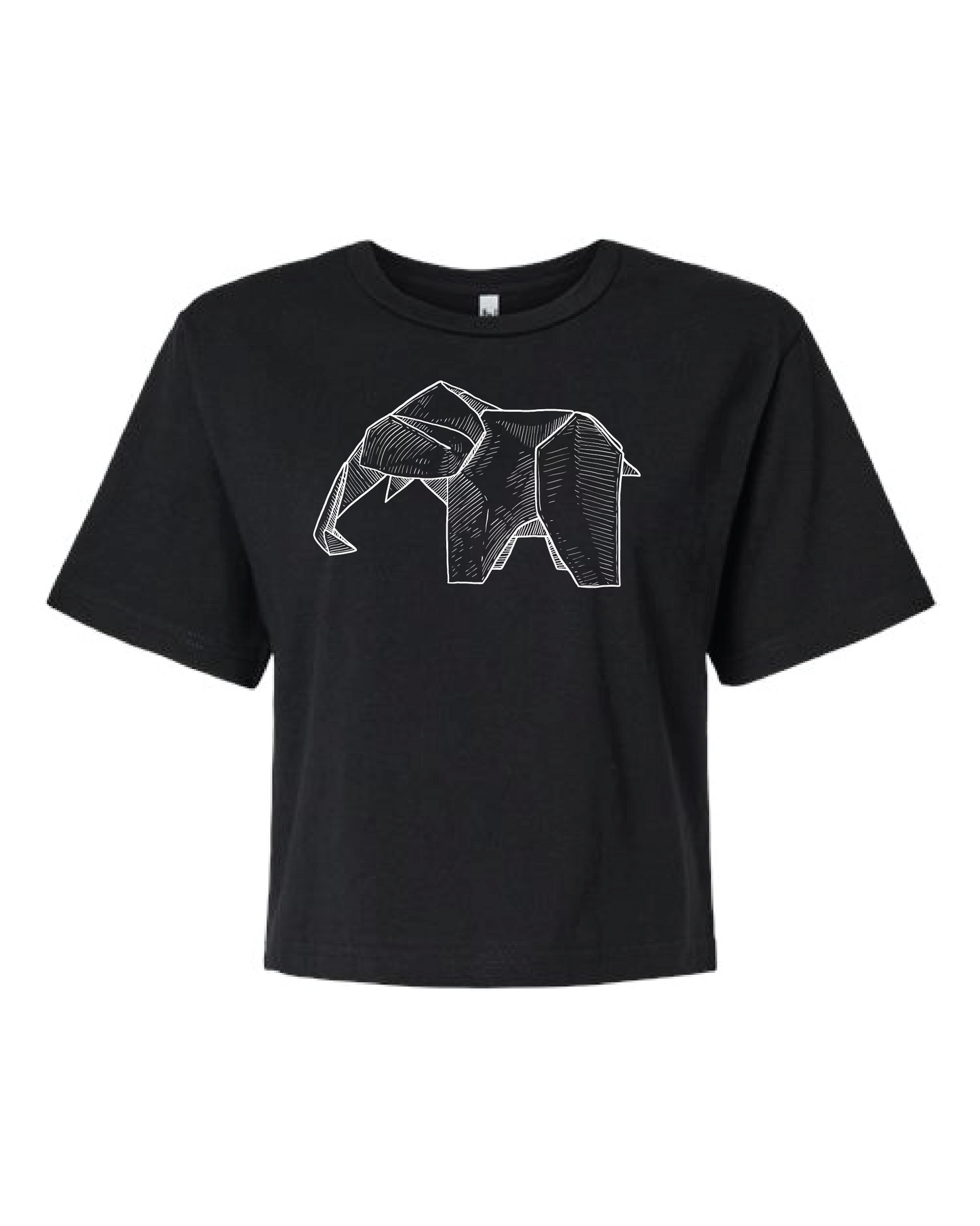Origami Elephant T-Shirt