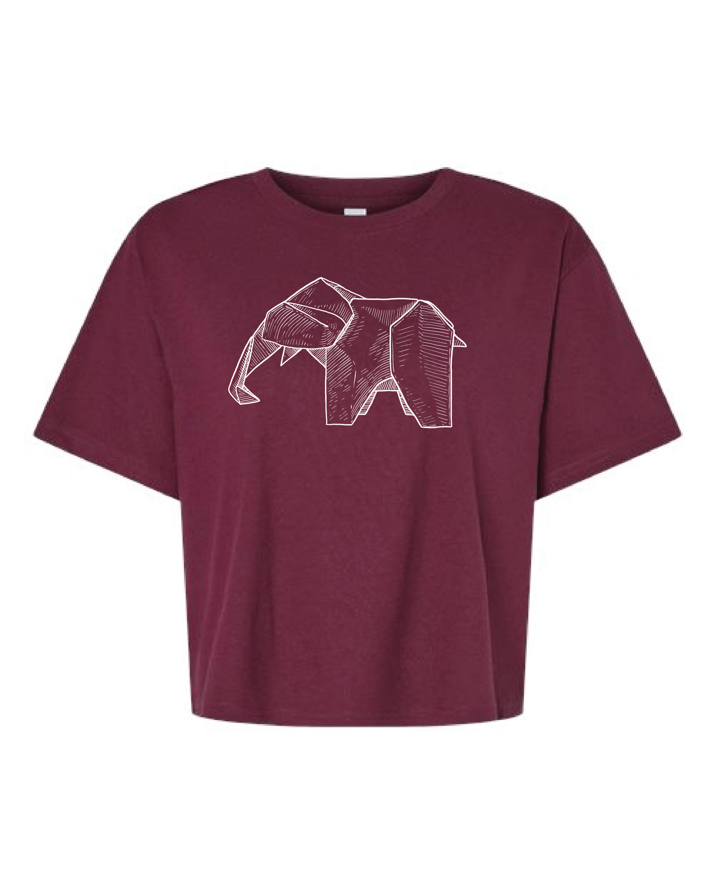 Origami Elephant T-Shirt
