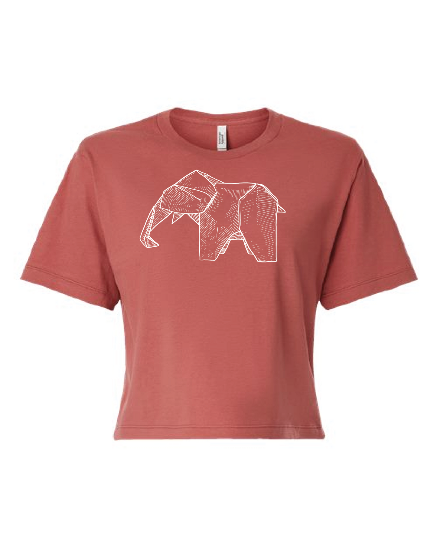Origami Elephant T-Shirt