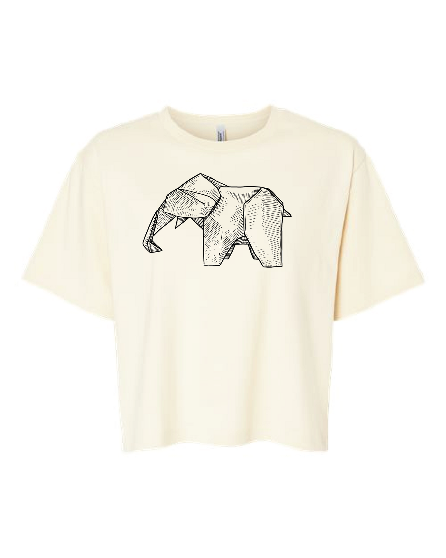 Origami Elephant T-Shirt