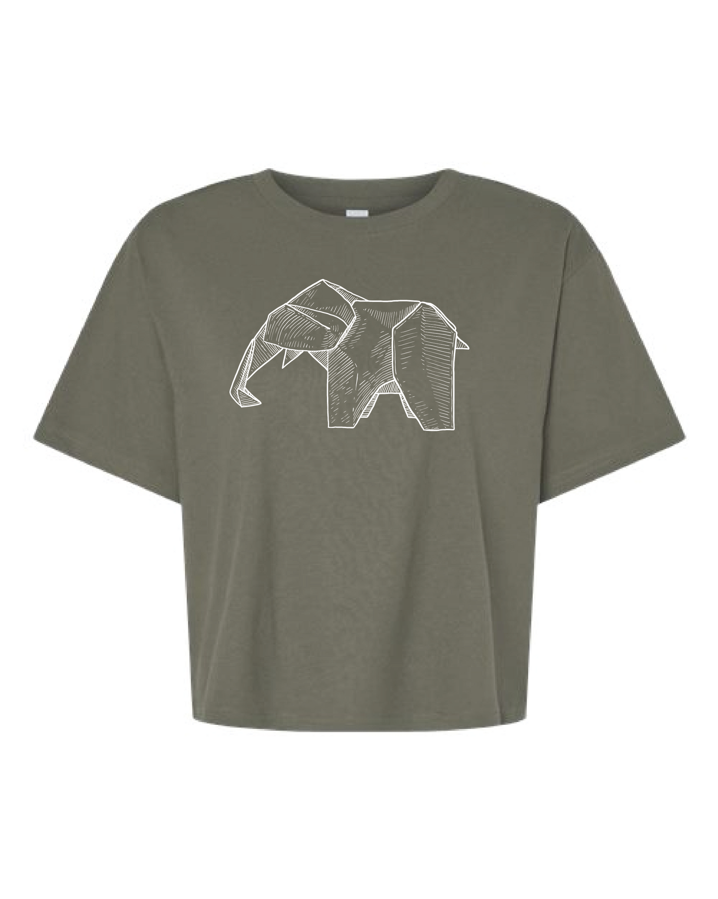 Origami Elephant T-Shirt