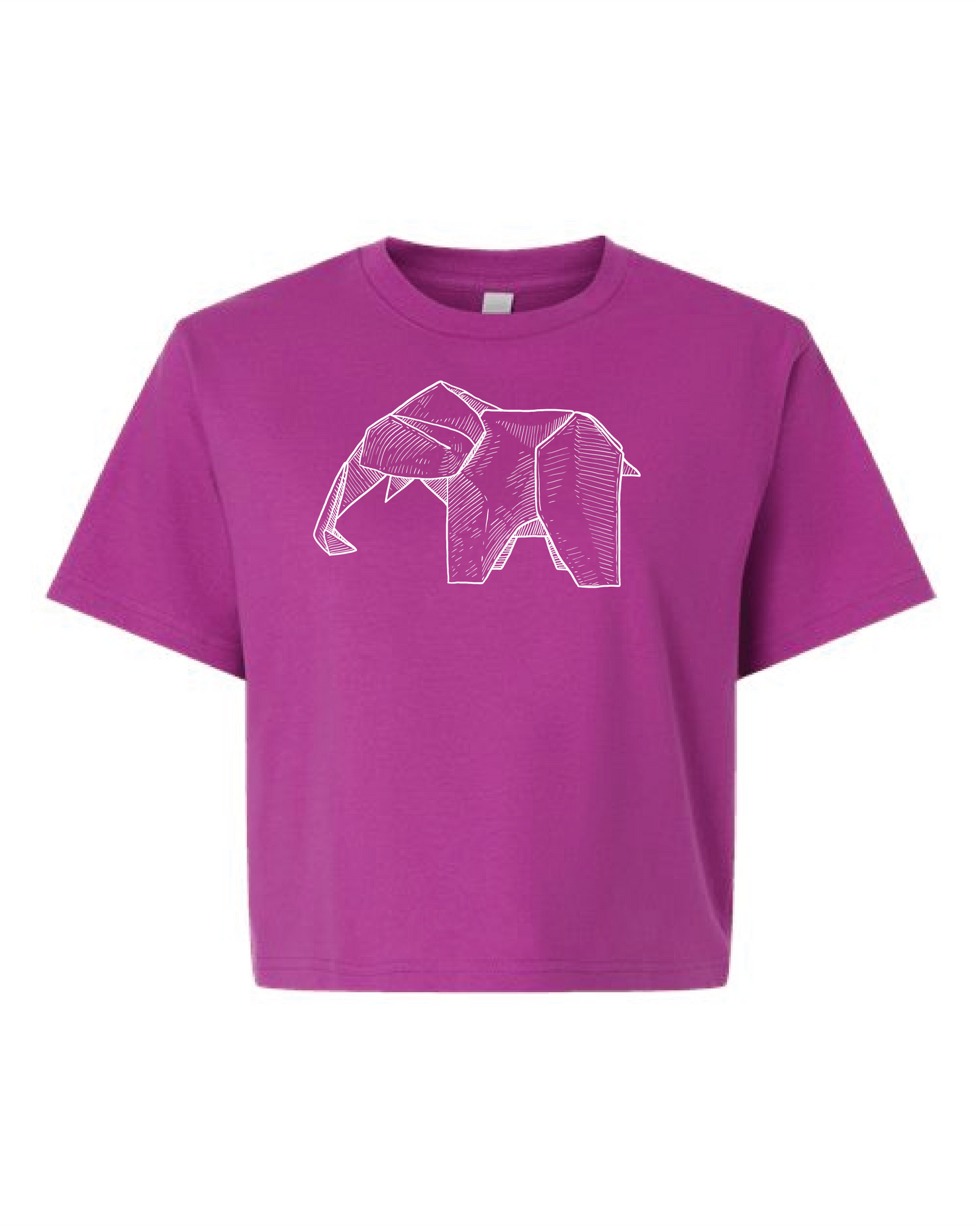 Origami Elephant T-Shirt