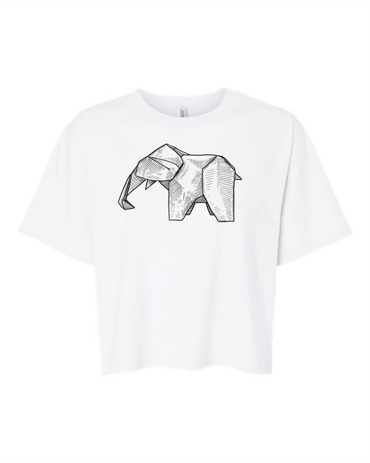 Origami Elephant T-Shirt