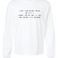 F*@# the Patriarchy Long Sleeve Heavyweight Tee