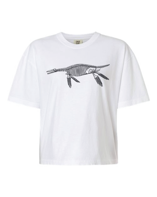 Ichthyosaurus Skeleton Graphic T-Shirt