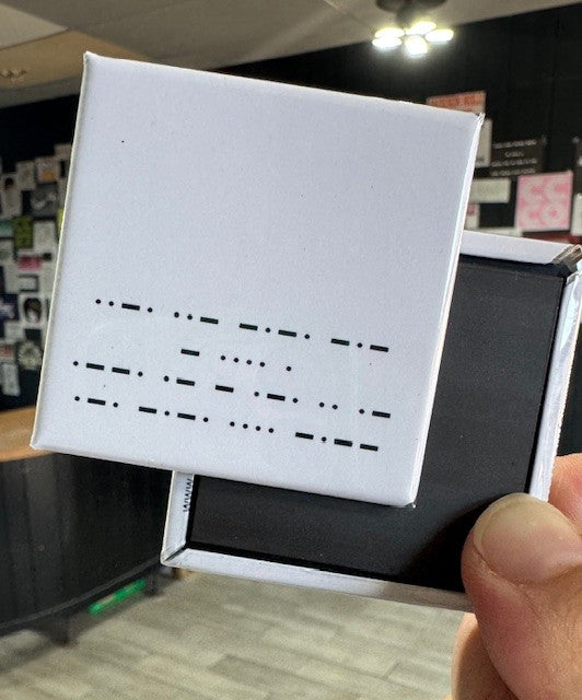F#@$ the Patriarchy Morse Code Button Magnet