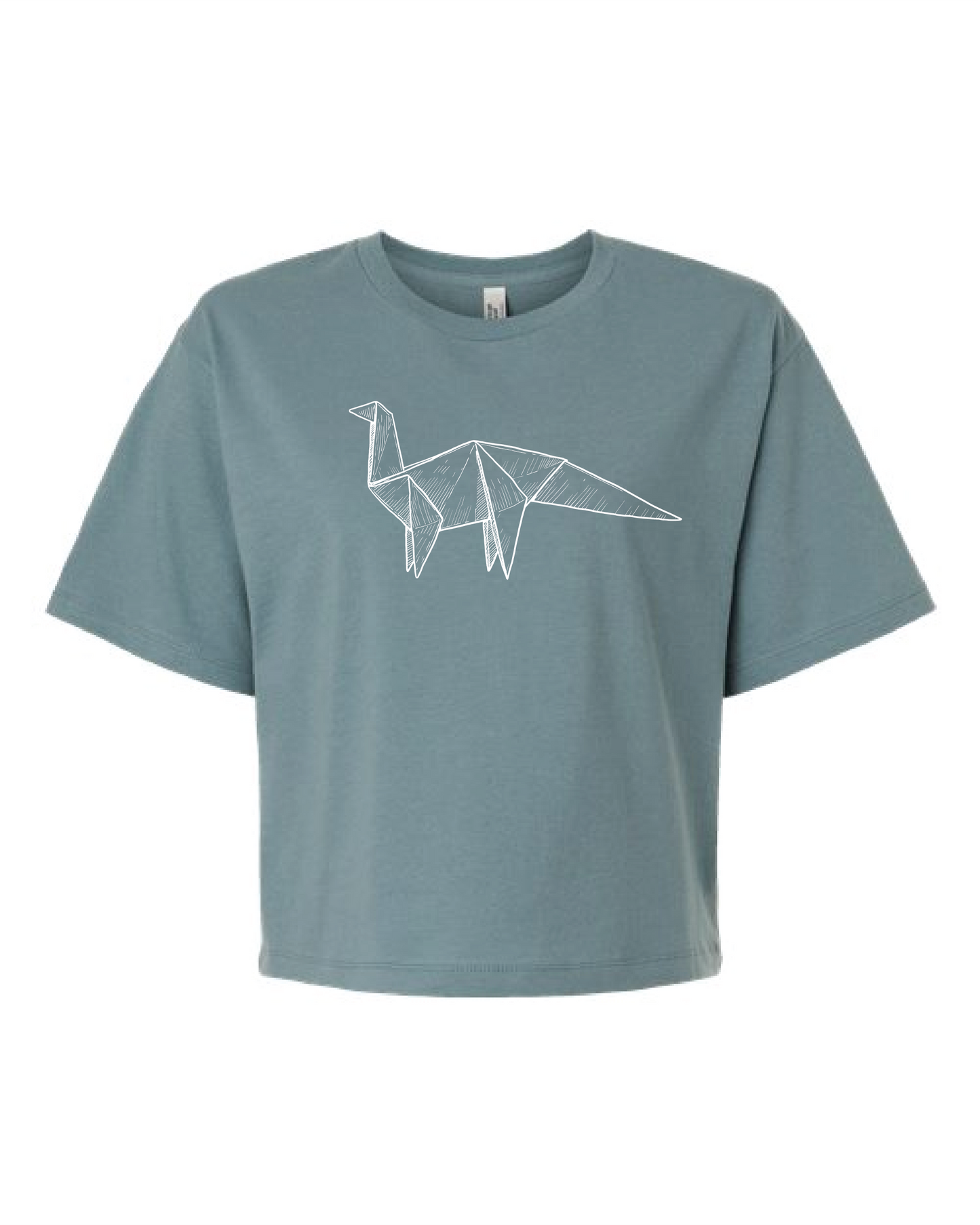 Origami Brontosaurus T-Shirt