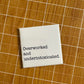 Overworked and Underintoxicated Button Magnet