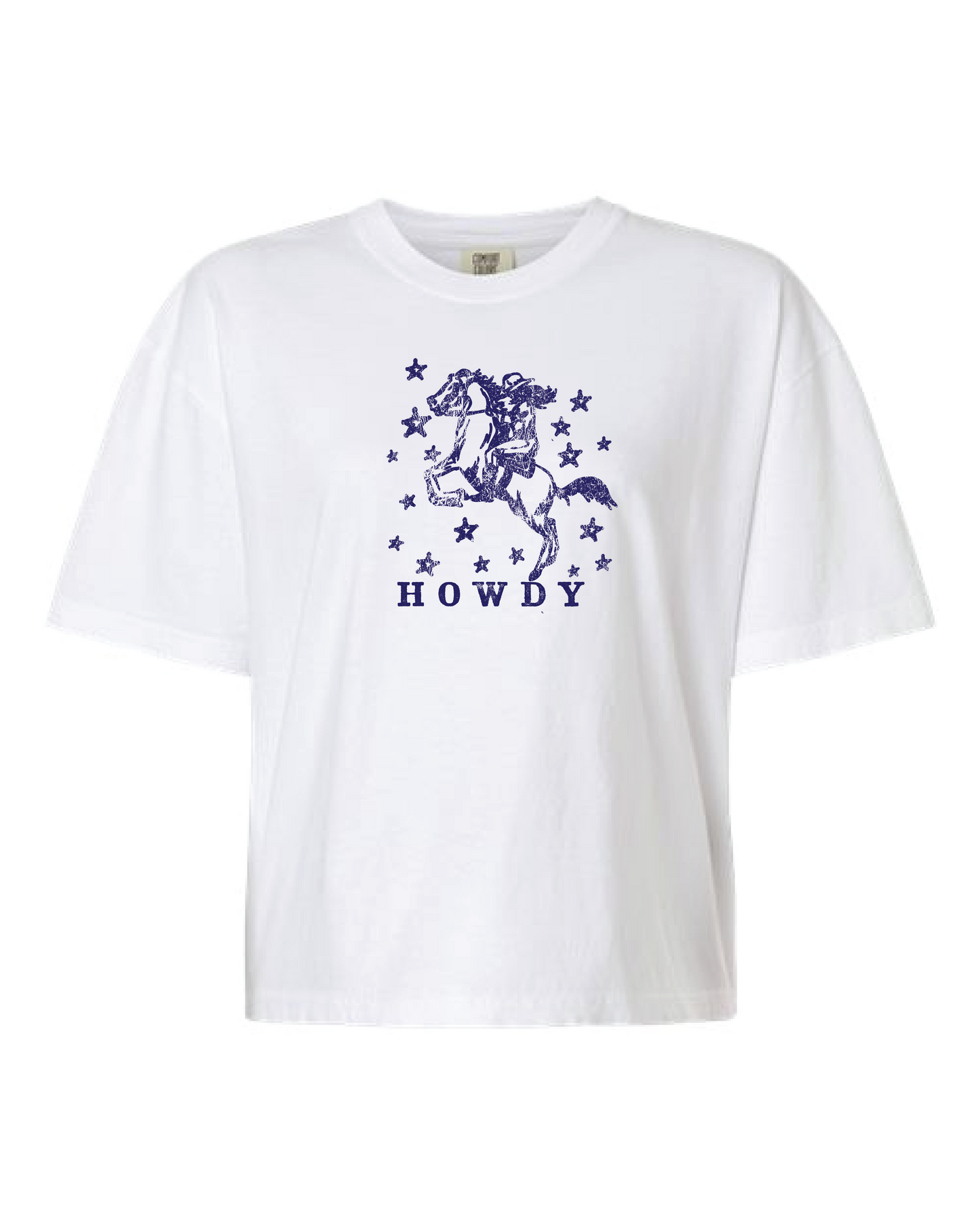 Vintage Cowgirl Howdy Graphic Tee