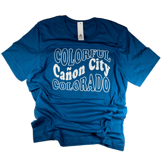Colorful Cañon City Colorado Tee