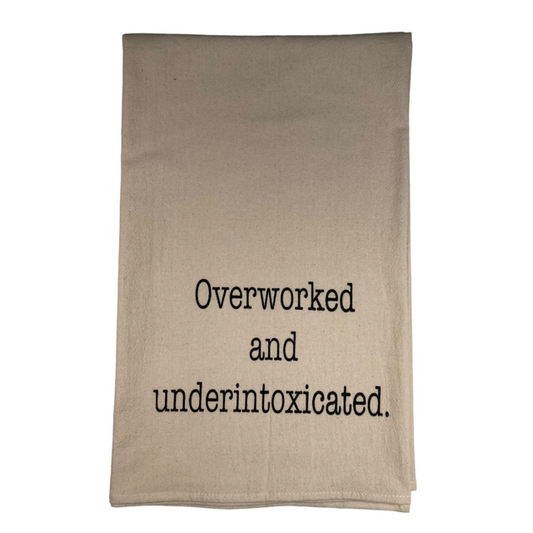 Overworked Kitchen Towel